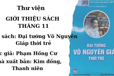 GIỚI THIỆU SÁCH THÁNG 12 CHỦ ĐỀ: Kỷ niệm 80 năm Ngày thành lập Quân đội Nhân dân Việt Nam (22/12/1944 – 22/12/2024) và 35 năm Ngày hội Quốc phòng toàn dân (22/12/1989 – 22/12/2024)