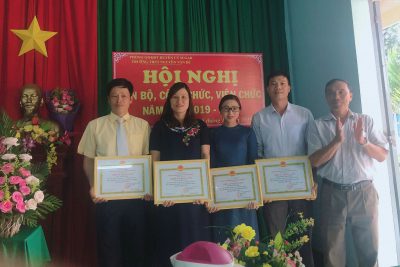 HỘI NGHỊ CÁN BỘ, CÔNG CHỨC, VIÊN CHỨC NĂM HỌC 2019 – 2020