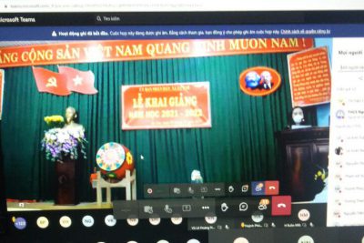 LỄ KHAI GIẢNG NĂM HỌC 2021-2022 ( KHAI GIẢNG ONLINE)